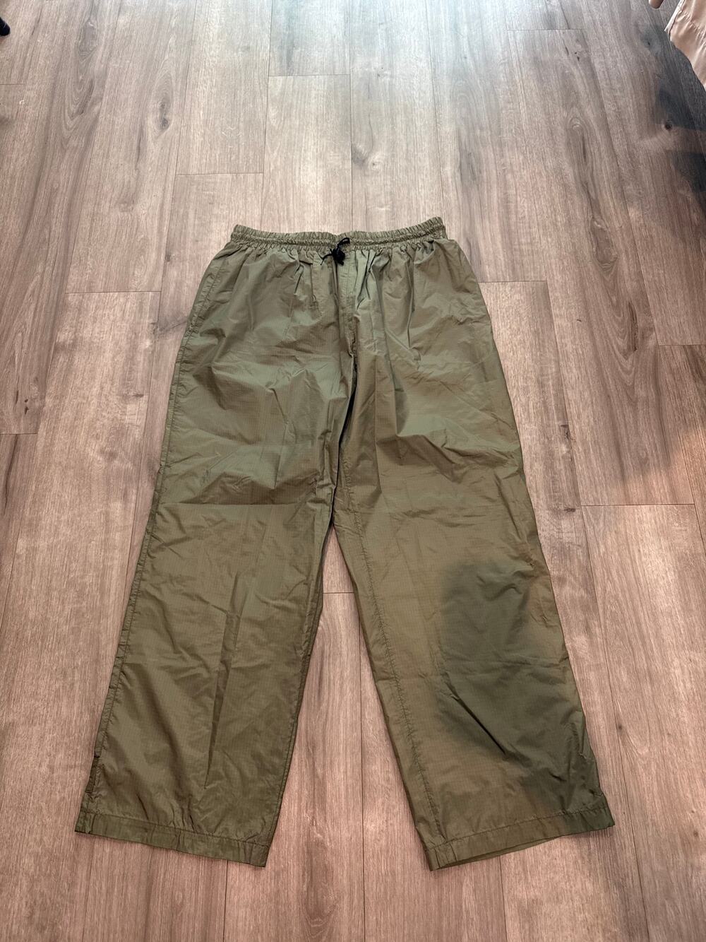 Cabela's Lined Rain Pants Olive Green Men's Size XL